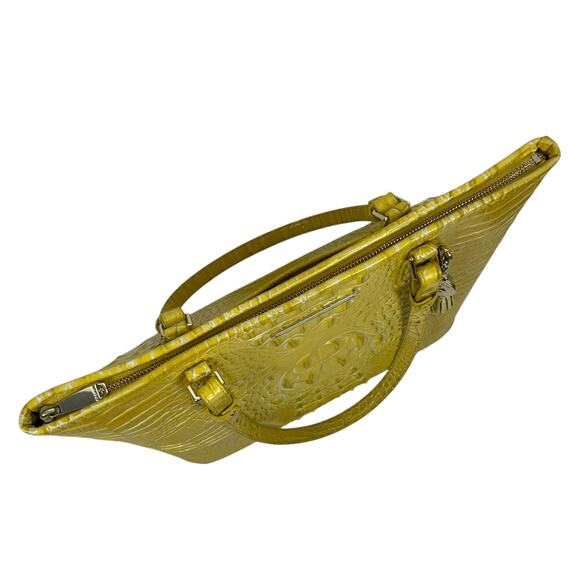 Brahmin Medium Asher Tote Bag Shoulder Bag Buttercup Melbourne Yellow - Picture 11 of 14